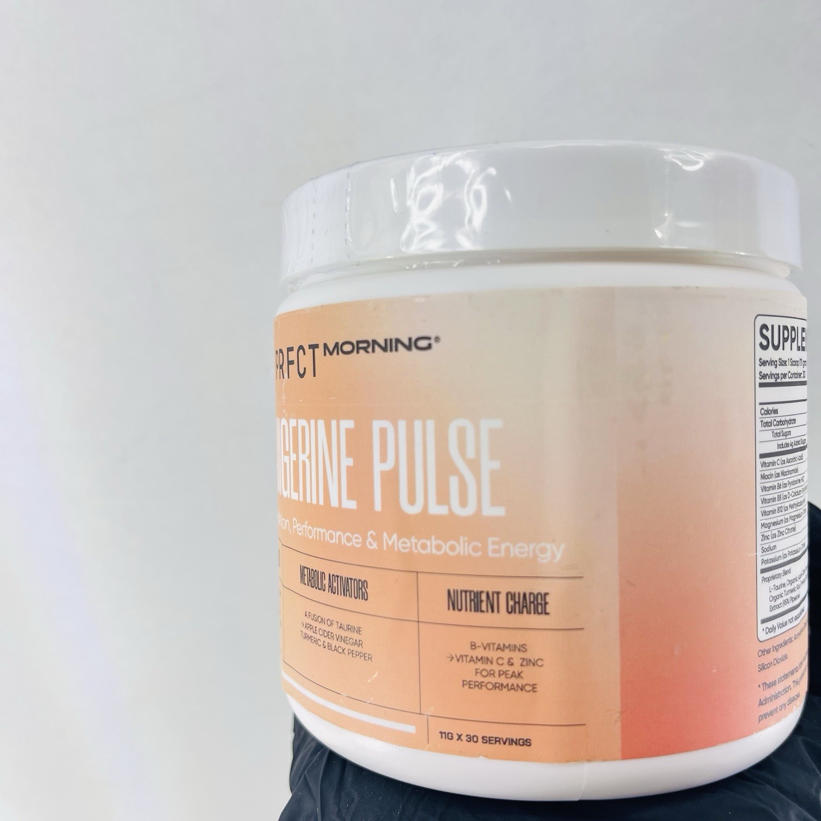 PACKAGE WEAR READ PRFCT Morning Tangerine Pulse Electrolyte Powder 30 Servings