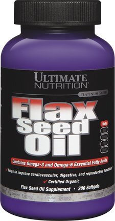 Ultimate Nutrition Flaxseed Oil Dietary Supplement