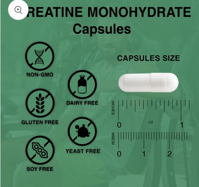 NUTRI POTENTIA Creatine Monohydrate For Enhanced Workout And Muscle Growth 210