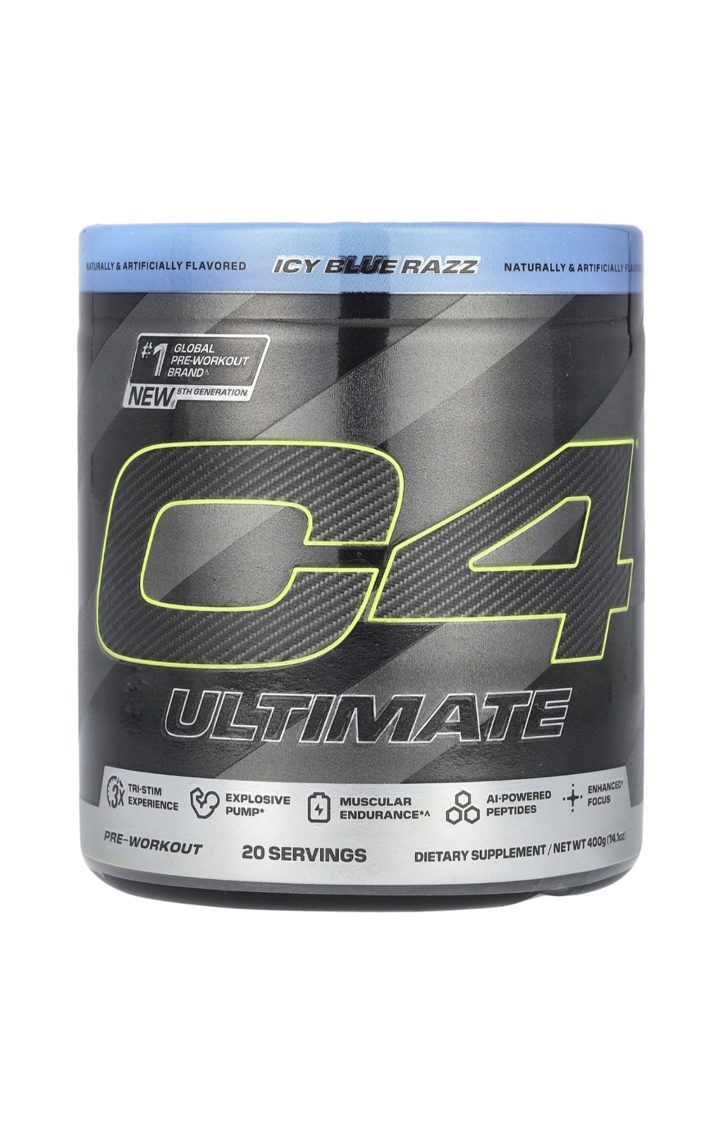 Cellucor C4 Ultimate + Mammoth EAA Bundle 50 Servings Pre Workout Recovery