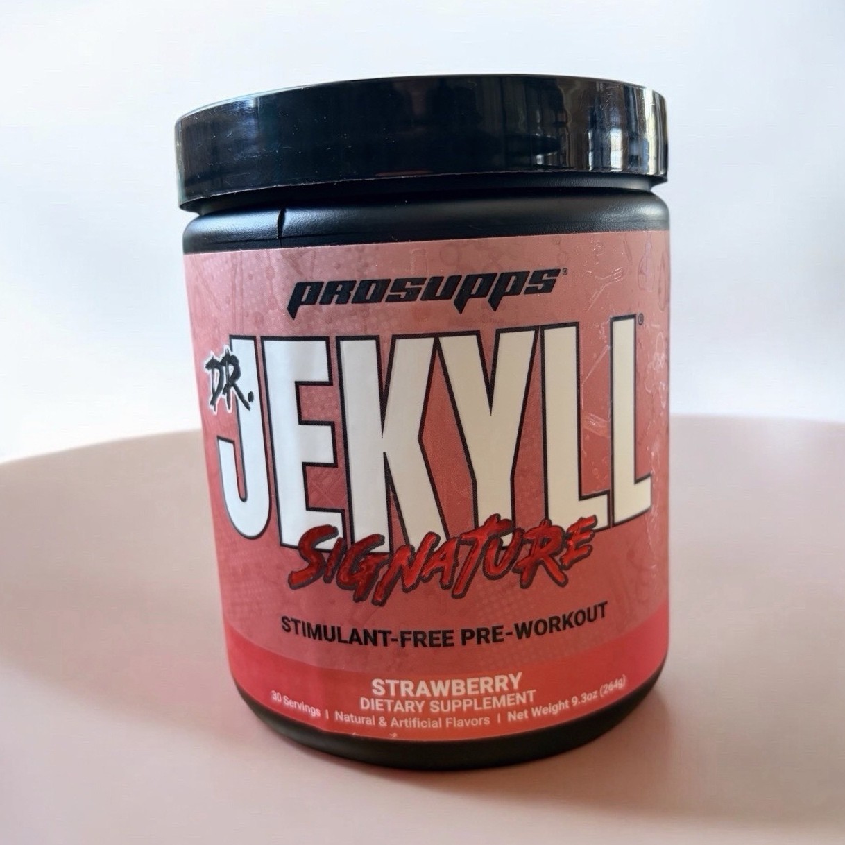 ProSupps Dr. Jekyll Stimulant-Free Pre-Workout Powder Strawberry 9.3 oz