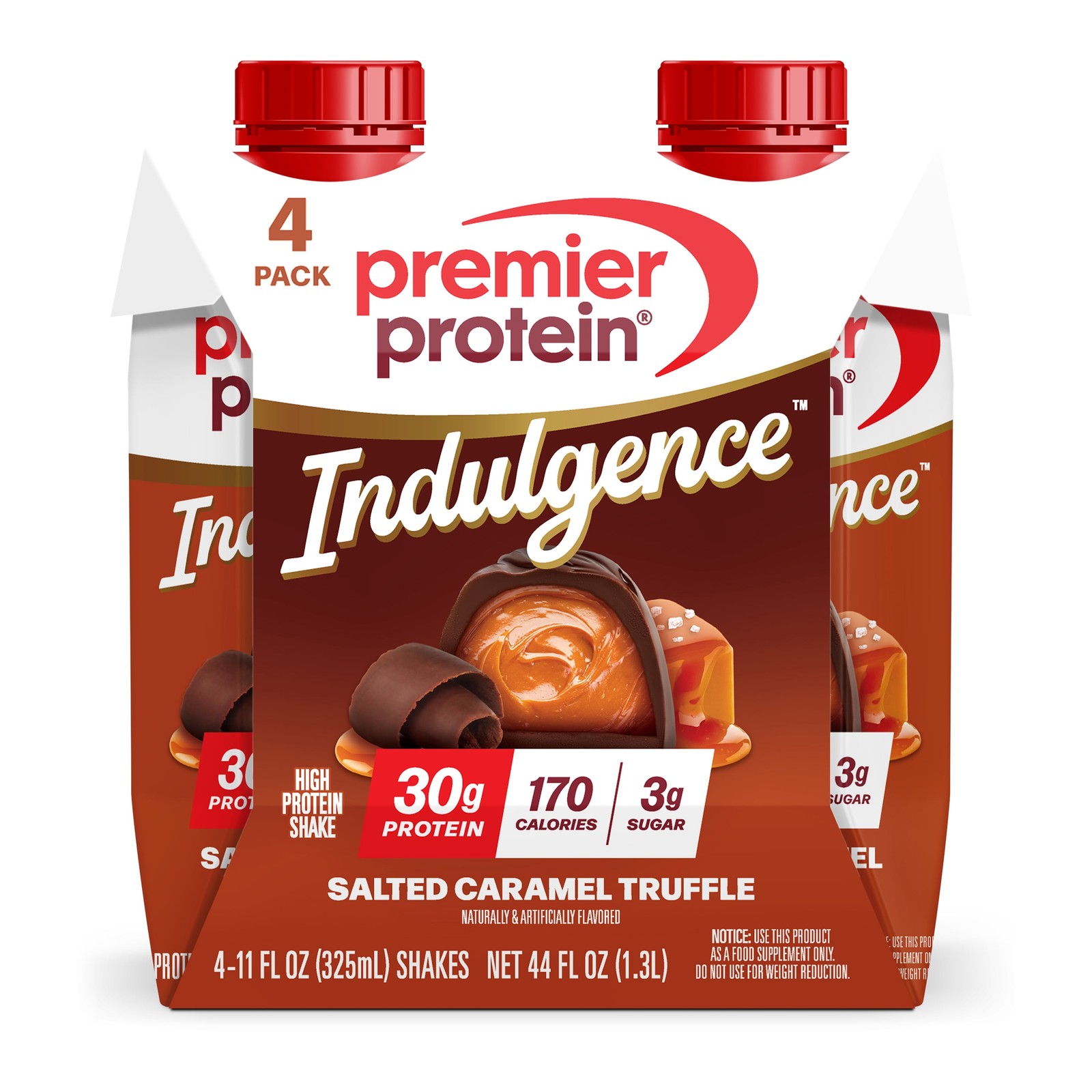 Indulgence Shake, White Chocolate Raspberry, 30G Protein, 11.5 Fl Oz, 12 Ct