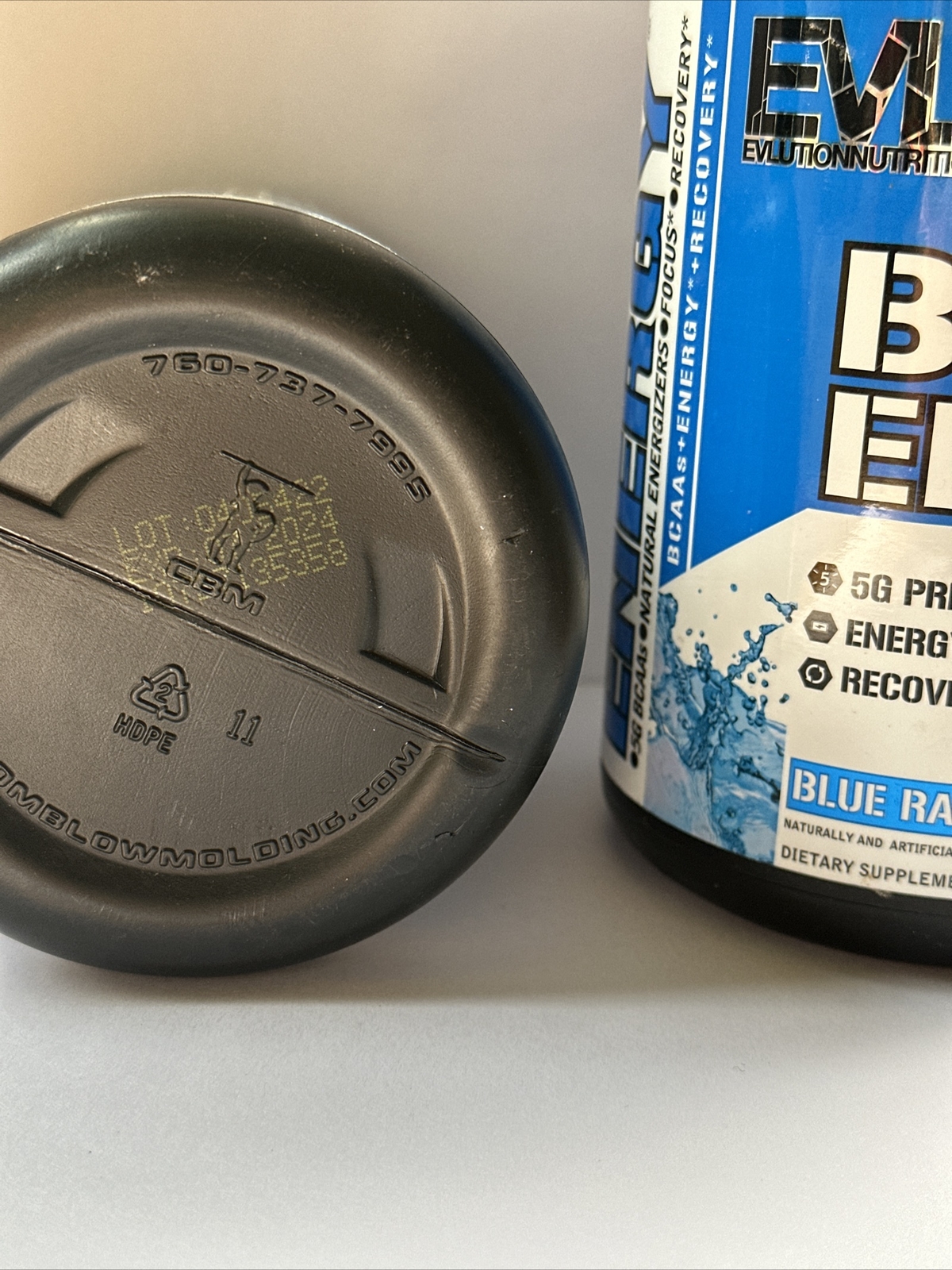 x2 – Evlution Nutrition BCAA Energy, Blue Raz, 30 Servings