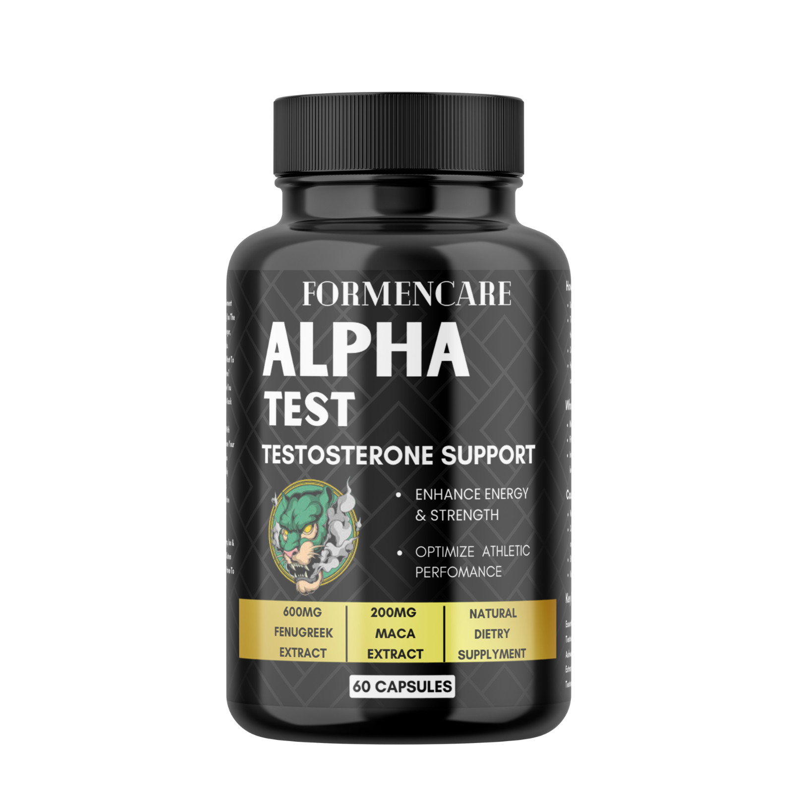 Men Rock Hard Timing Strength For Bed Bull Powers 60 Caps