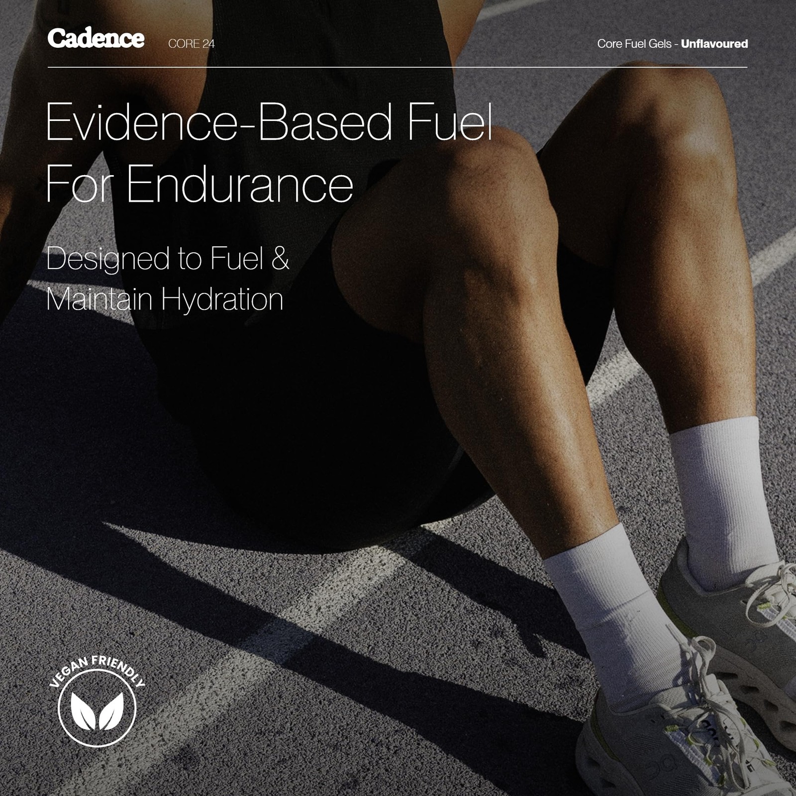 Cadence Core Energy Gels for Running Endurance – Carbohydrates Per Clear