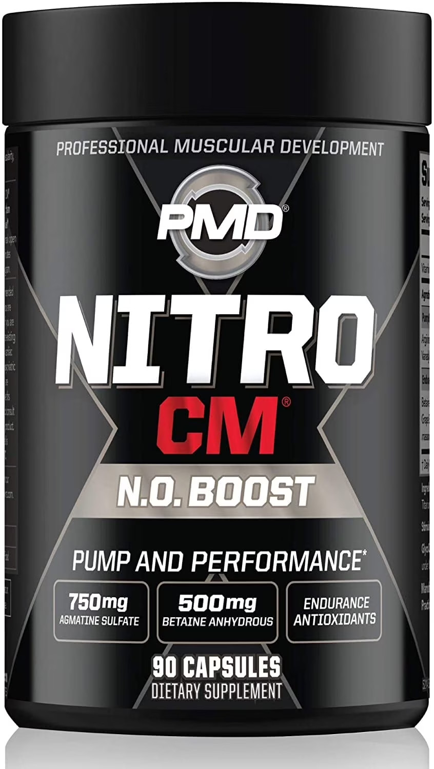 Sports Nitro Cm – Nitric Oxide with Agmatine Pre Workout Supplement – Muscle Gro