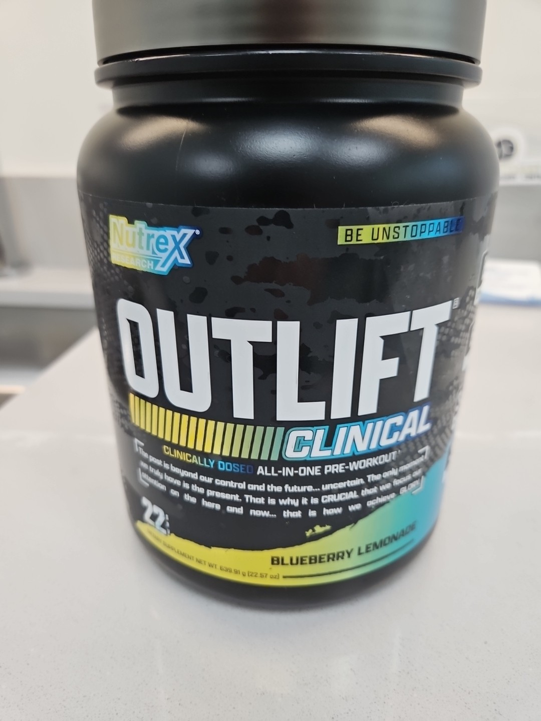 Nutrex Clinical Pre Workout Blueberry Lemonade