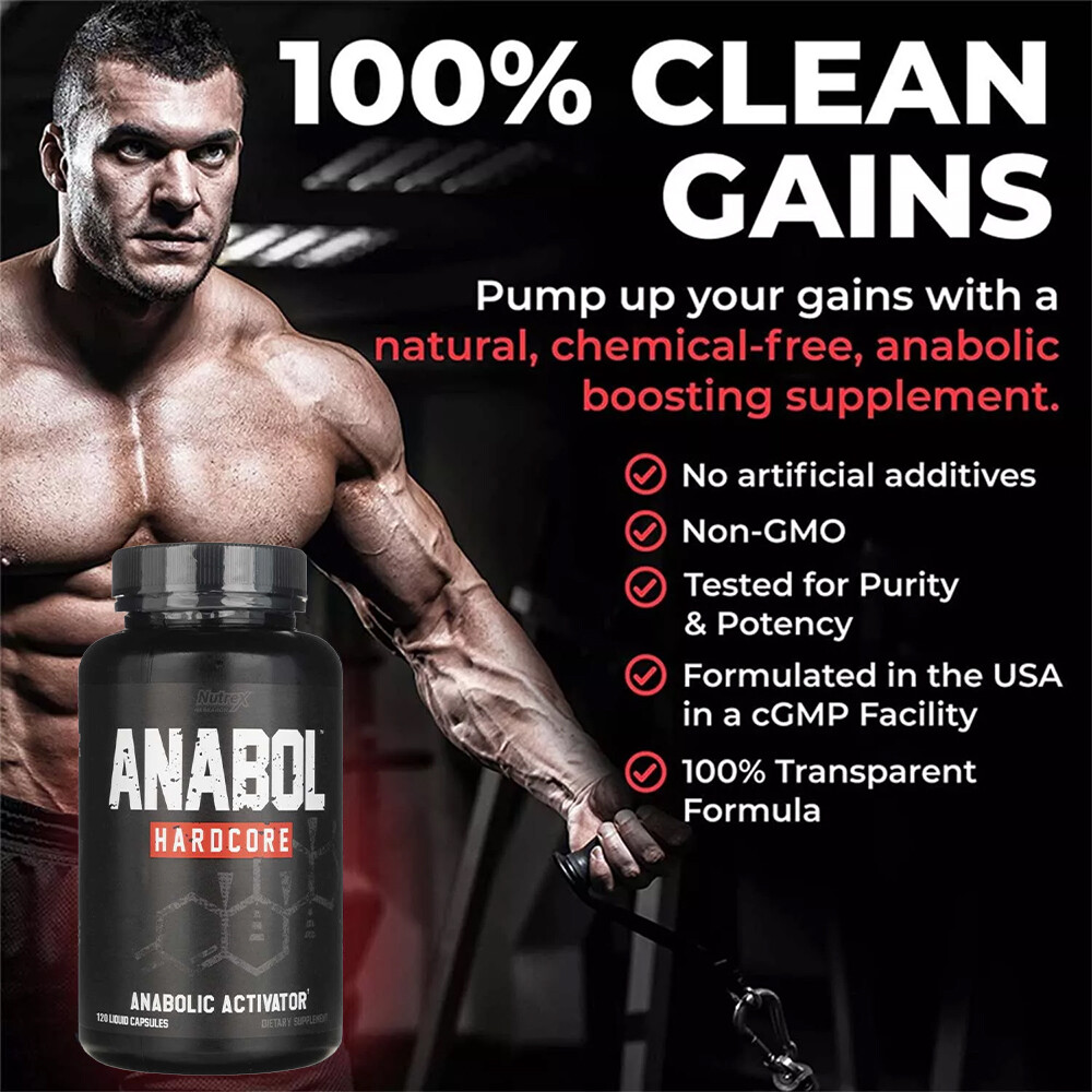 Anabolic Activator Capsules – Boost Energy and Strength, Reduce Fatigue