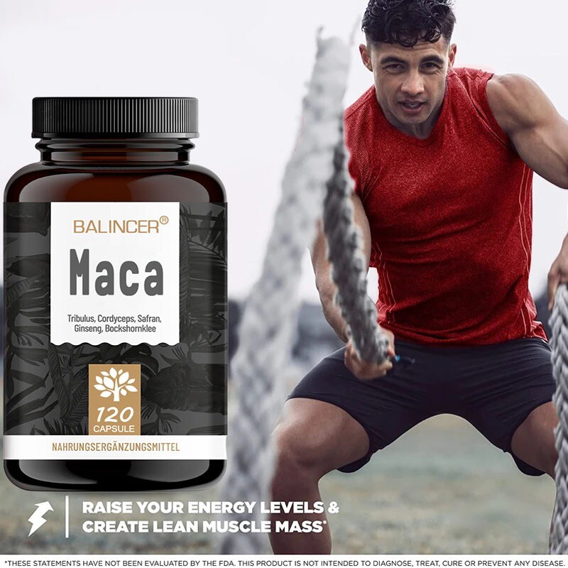 Мaca Cordyceps, Safflower, Ginseng, Phoenix Capsules Increase Energy Endurance