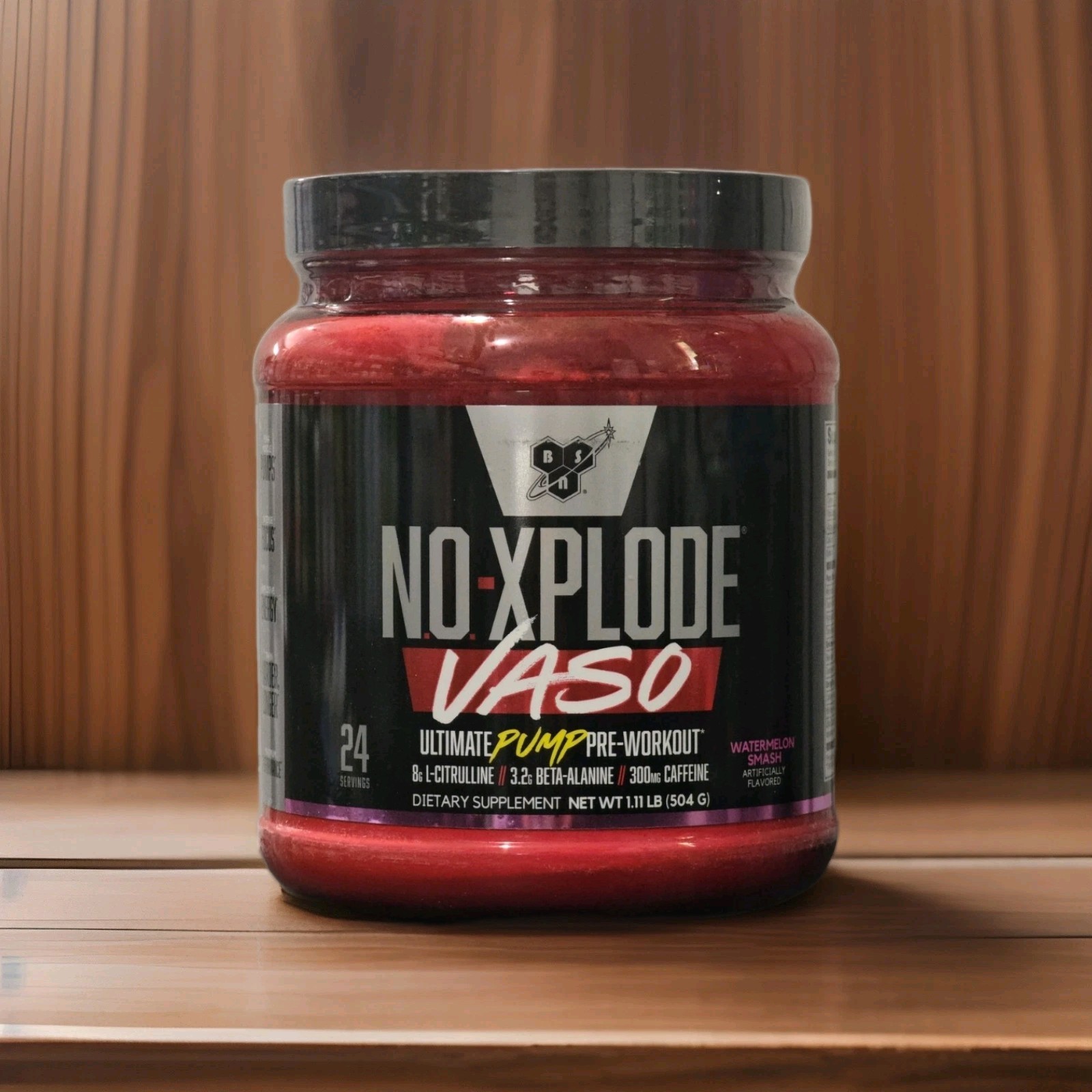 No-Xplode® VASO, Ultimate Pump Pre-Workout, Watermelon Smash, 1.11 lb (504 g)