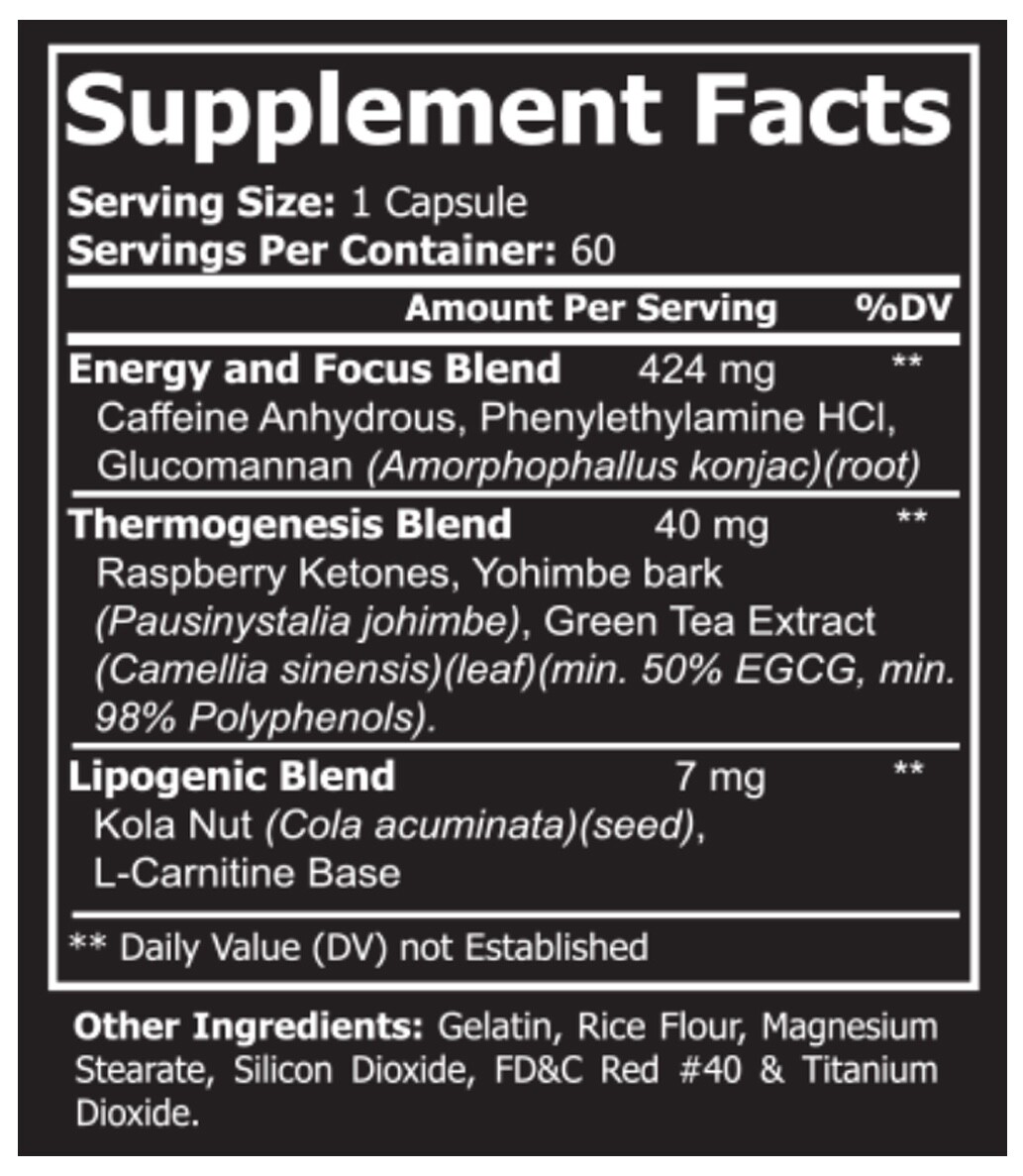 Klik Nutrition T Burn Platinum – 1 Month Supply