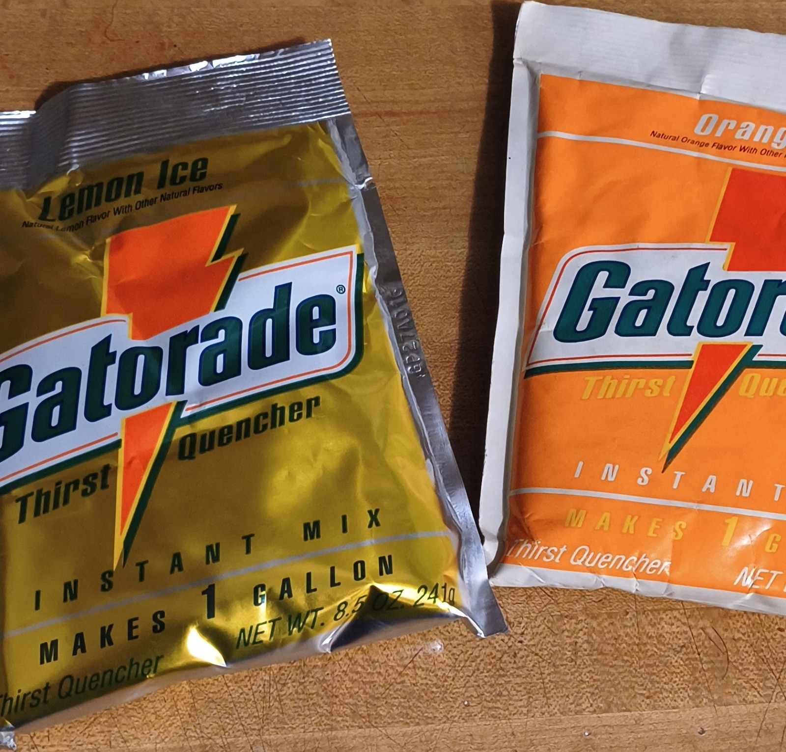 Gatorade Thirst Quencher Electrolyte Powder Mix, Lemon Ice & Orange, 1 Gal