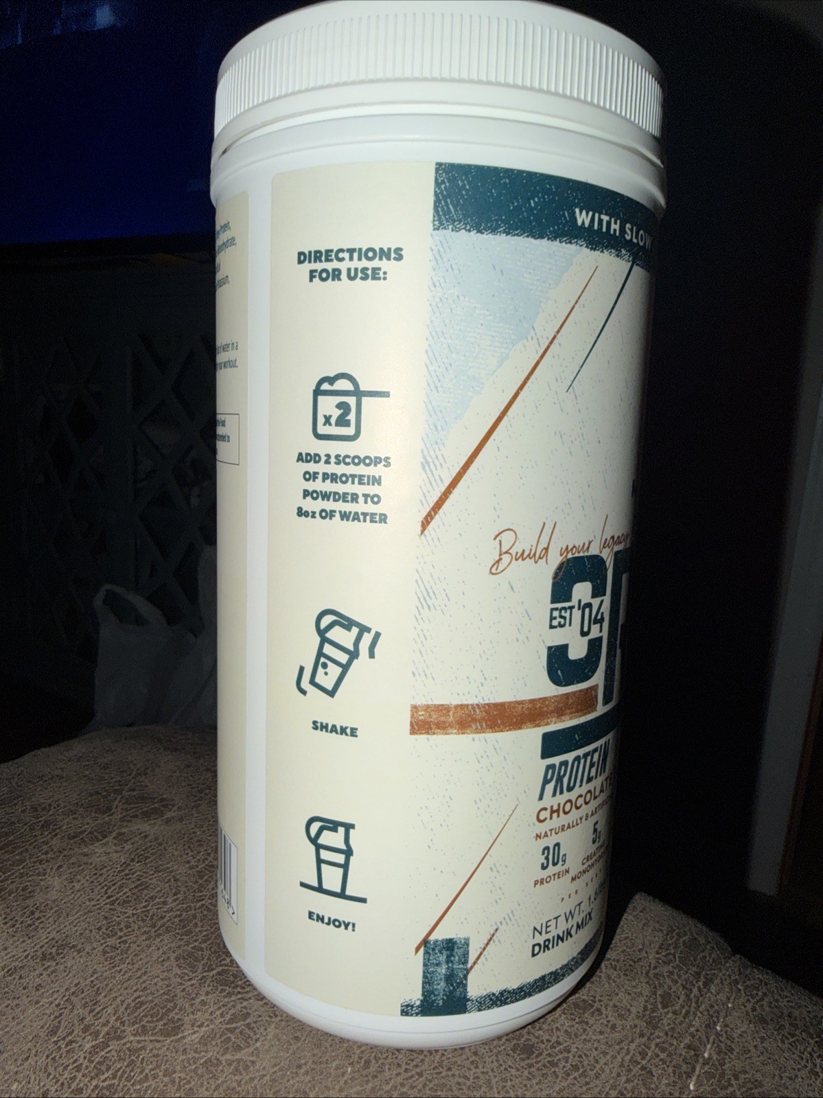 MyProtein Origin Protein 1.6 LBs 15 Servings Chocolate Glazed Donut Exp 10/27
