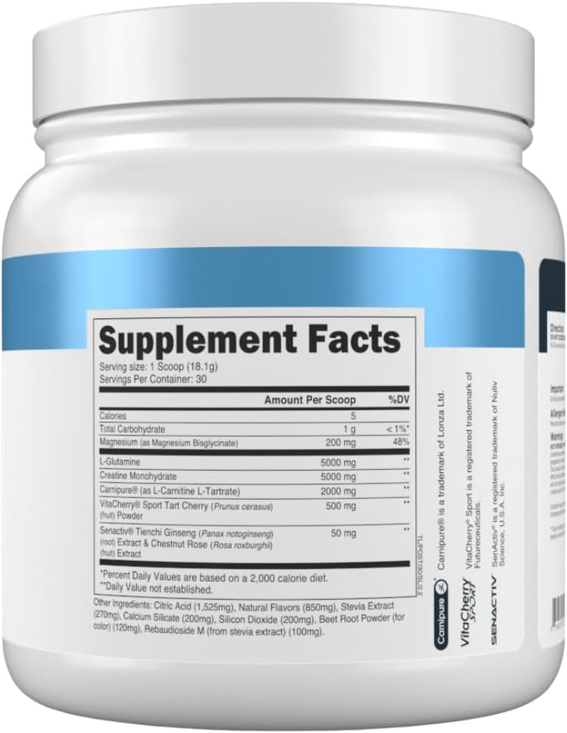 Post – Post-Workout Recovery Muscle Builder with L-Glutamine, Beta-Alanine and B