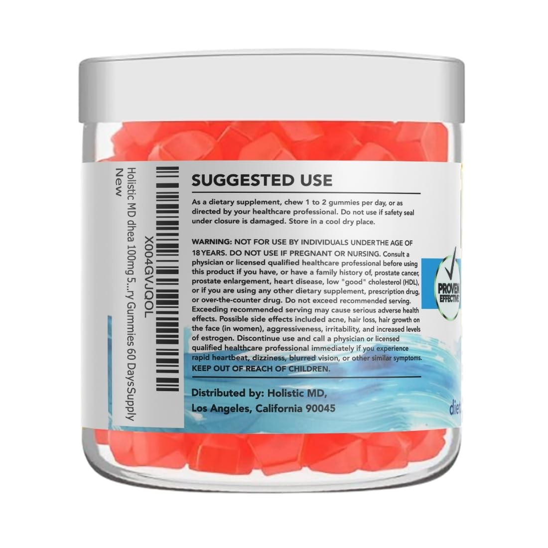 Holistic Md Dhea 100Mg 50Mg Dhea Supplement For Women Dhea Supplement For Men