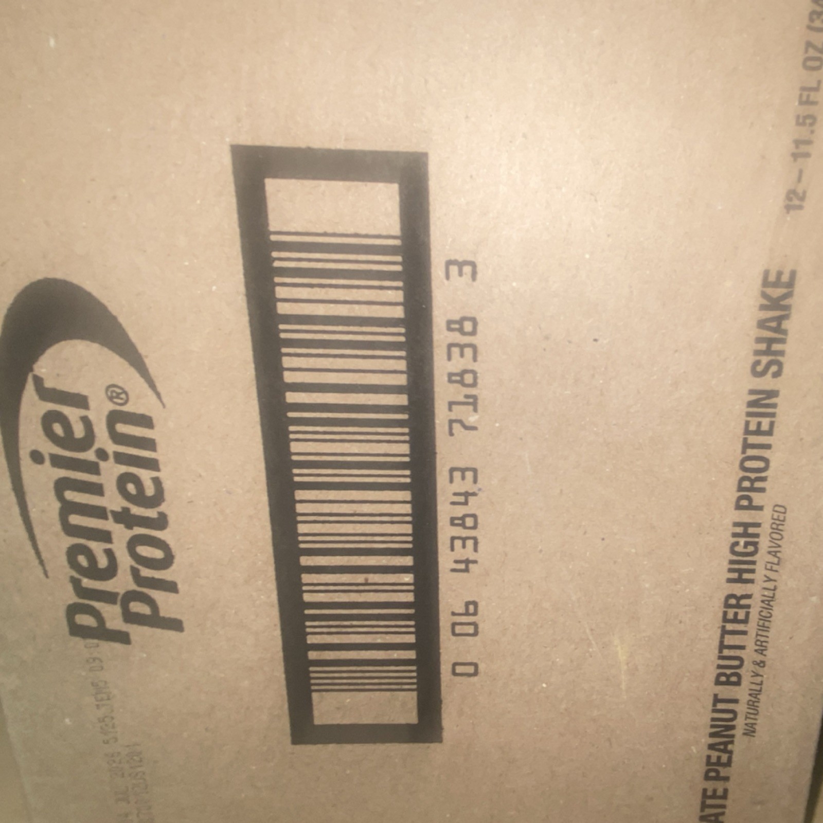 Premier Protein Peanut Butter High Protein Liquid Protein Shake, 11.5 fl oz