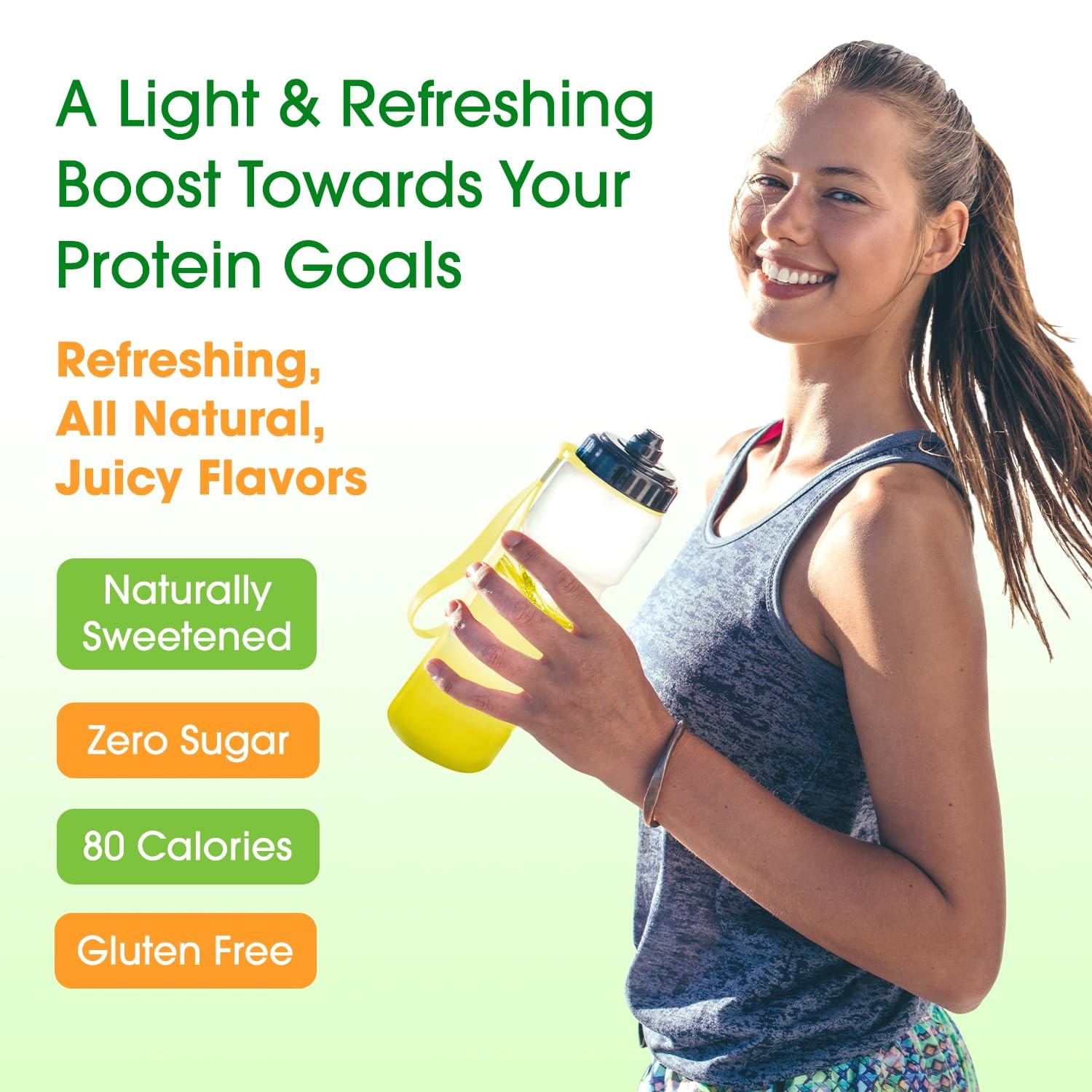 Fit & Fit Clear Protein Powder Whey Isolate Protein And Collagen Grass Fed