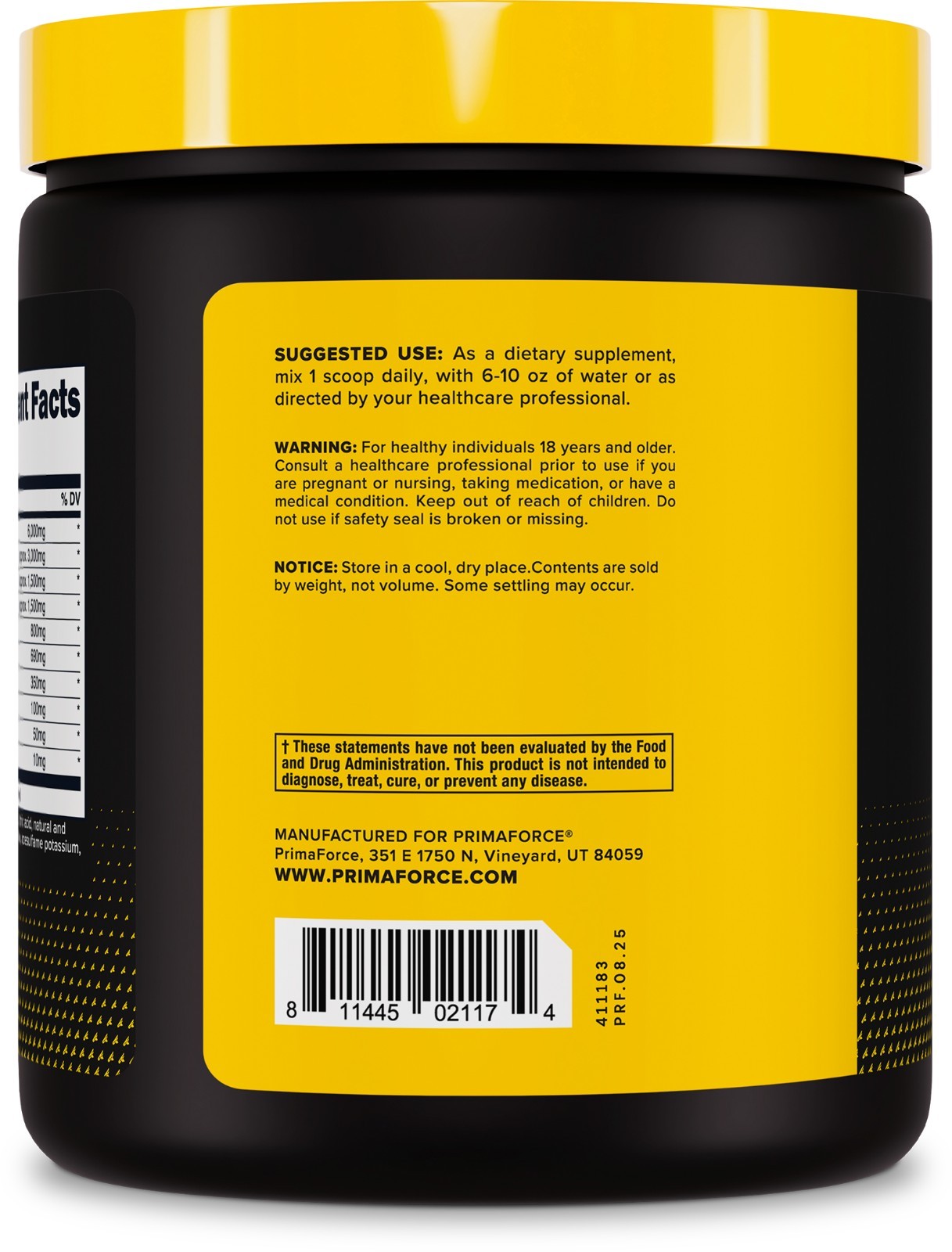 PrimaForce EAA Powder 30 Servings (Rocket Pop) – Essential Amino Acids