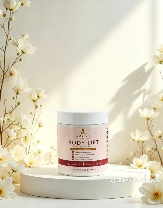 AMYLYS GOLD Booty Lift Protein Powder, Vanilla Flavor, 1 lb (454g)