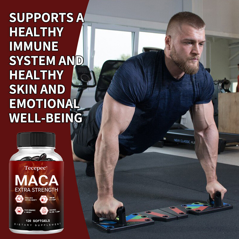 Extra Strength Maca Supplement for Men, With Ashwagandha, Ginseng, Tribulus