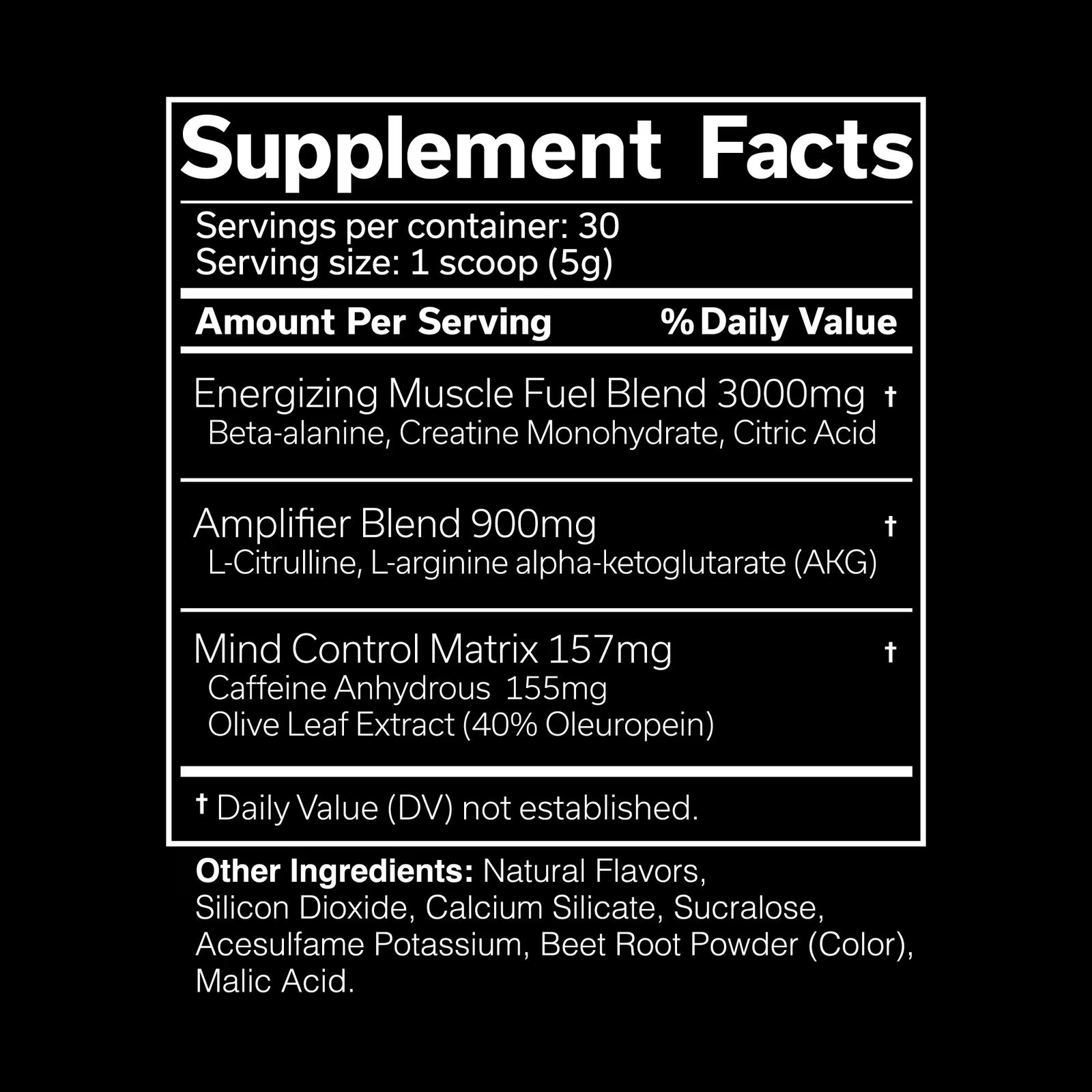 JNX Sports® the Curse Pre Workout Powder Cherry Limeade Pre Workout Mix for Ener