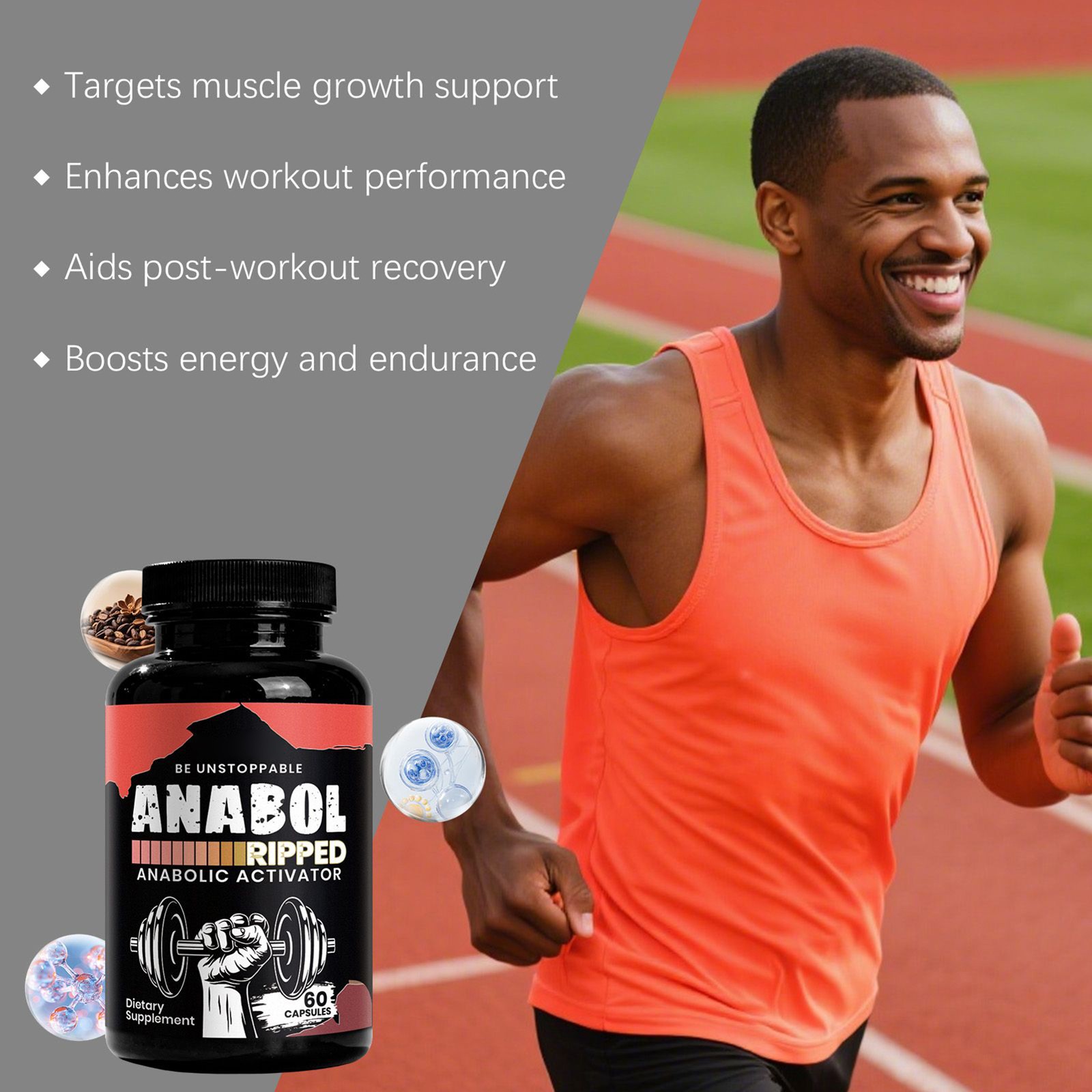 Anabol Hardcore Anabolic Muscle Builder – 60 Liquid Capsules-