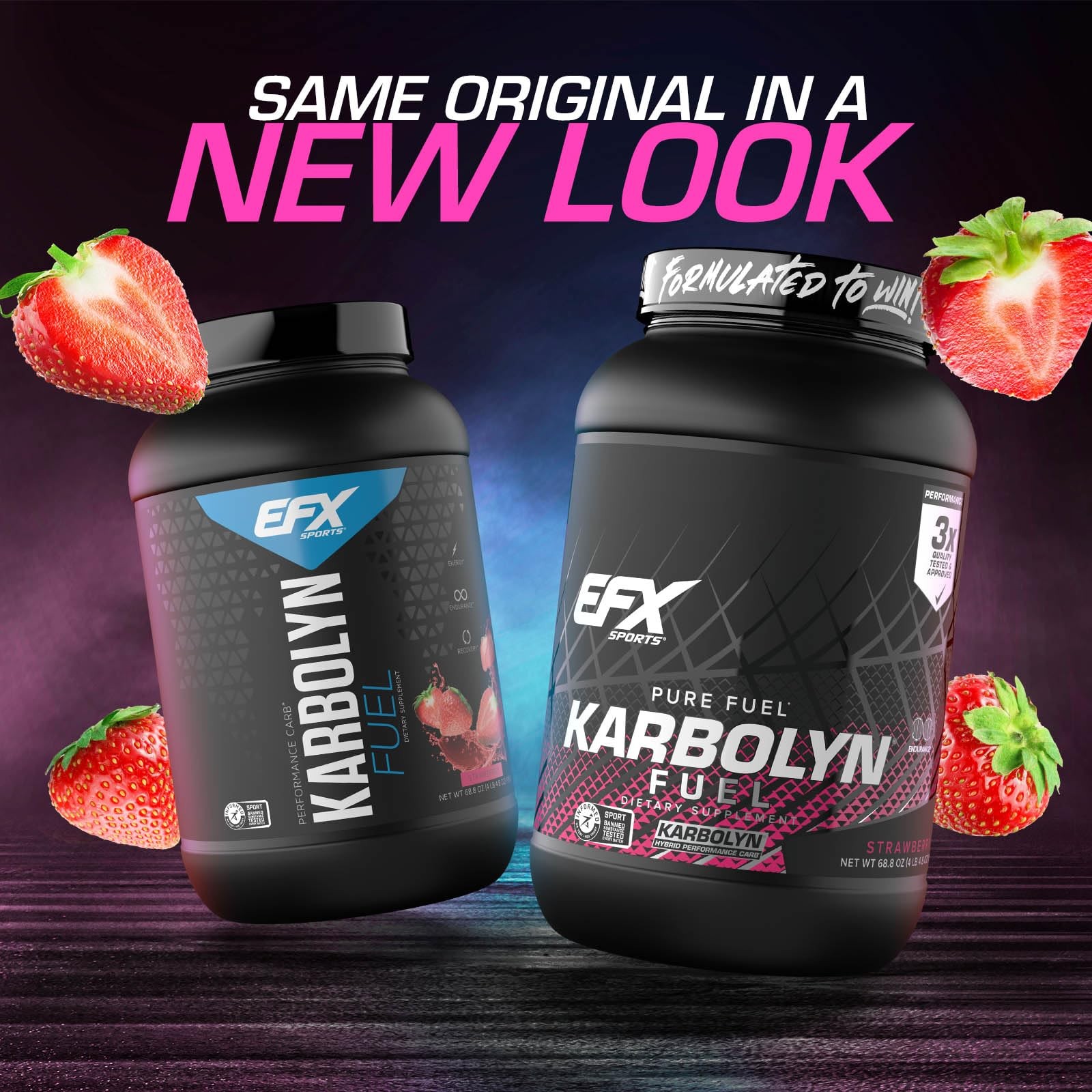 EFX Sports Karbolyn Fuel | Fast-Absorbing Carbohydrate Powder | Carb Load Sus…