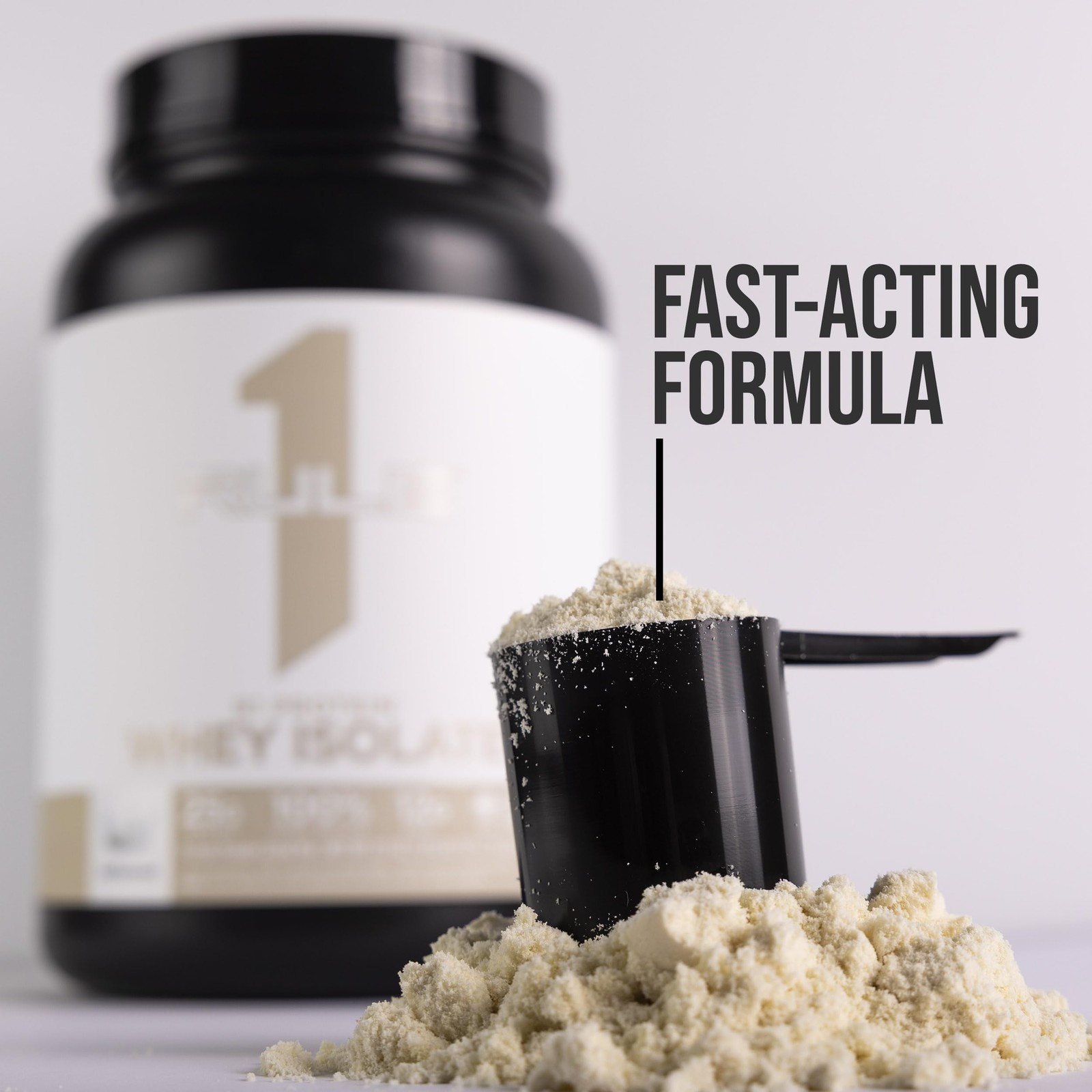 Rule 1 Naturally Flavored R1 Protein Whey Isolate Clean Formula with 25g Pro…