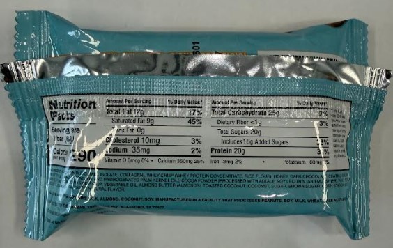 Anabar Dark Chocolate Coco Almond Dream 1 Protein Bar 20 Grams by Final Boss