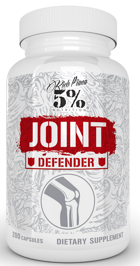 5% Nutrition Rich Piana | Joint Defender 200 Cap LEGENDARY SERIES Joint Support