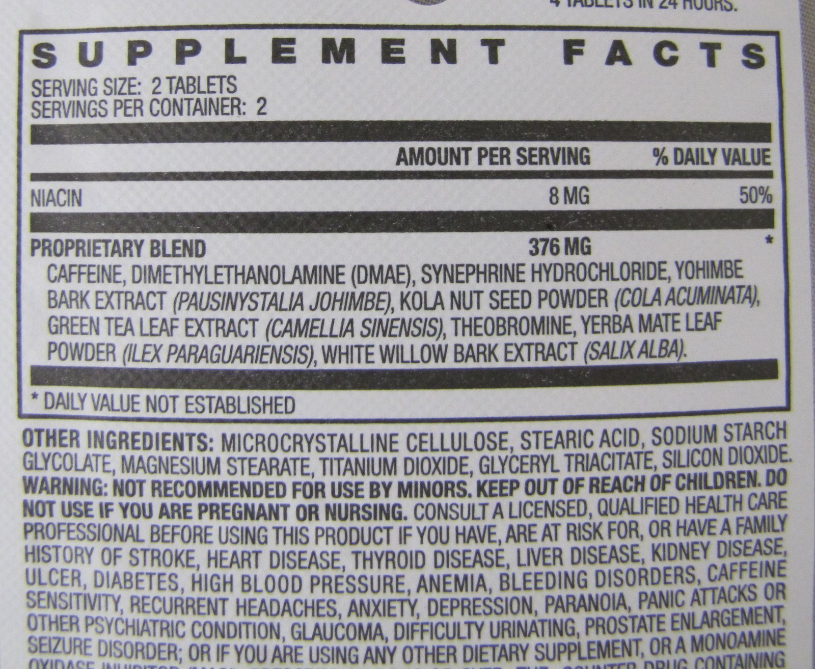 Rapid Action Energize 2 Way Lasting Energy Boost Metabolism 24 Packs 96 Pills
