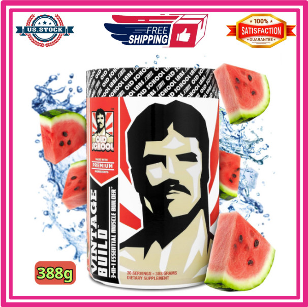 Vintage Build – Post Workout Recovery & Muscle Building Powder Drink for Musc…