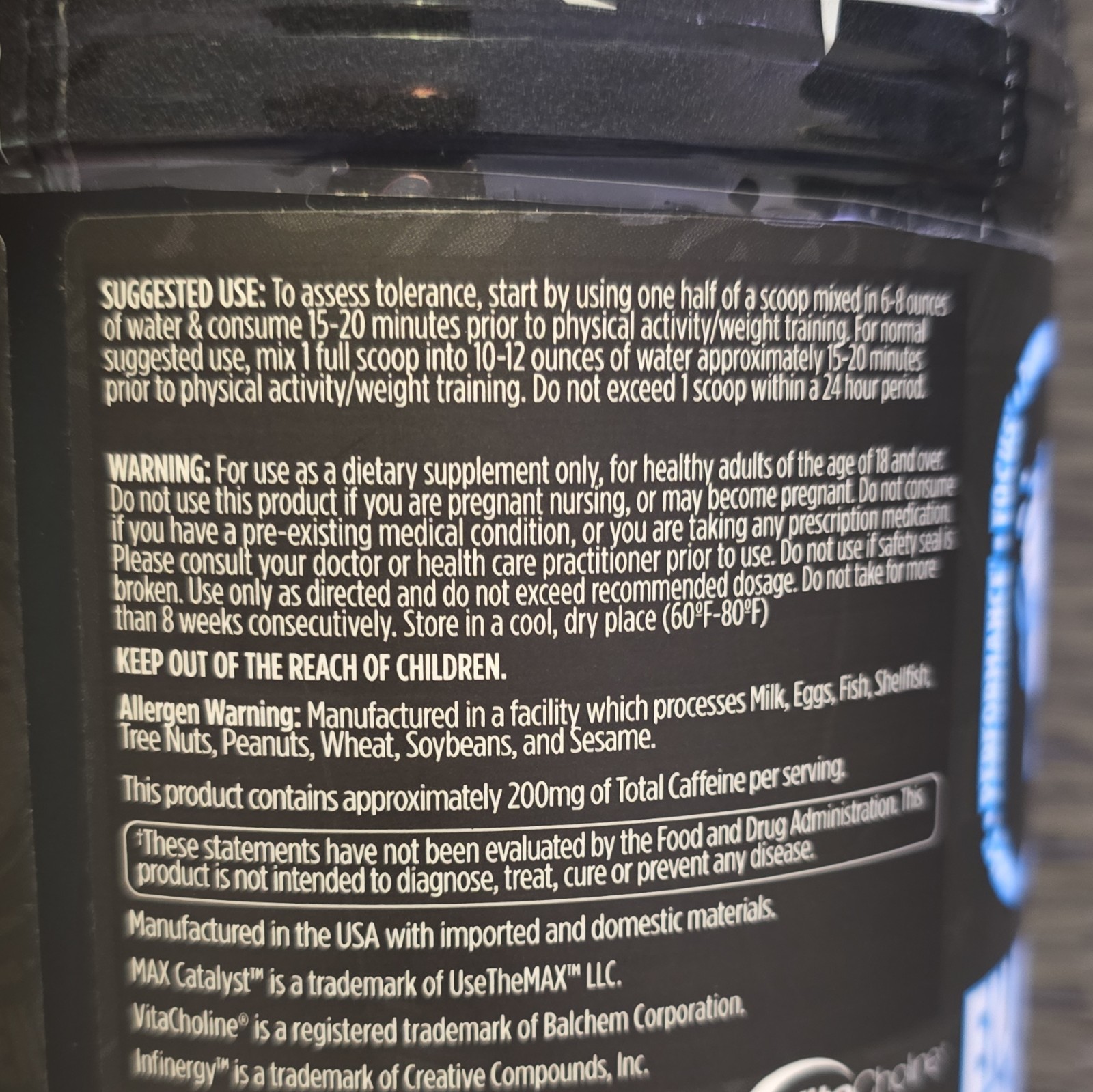 2 VMI Sports KXR Stacked Pre-Workout Powder Grape L-Citrulline Caffeine 30 Serv