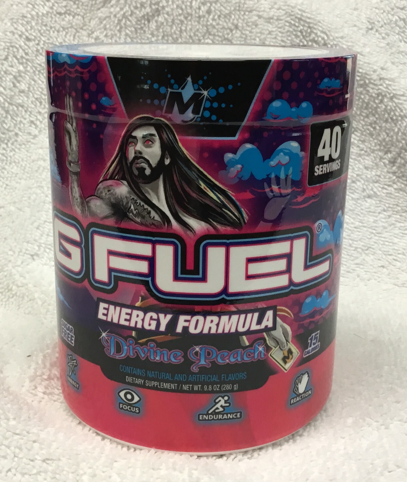 GFUEL – *NEW* Rare Limited Edition Remastered Divine Peach Single Tub