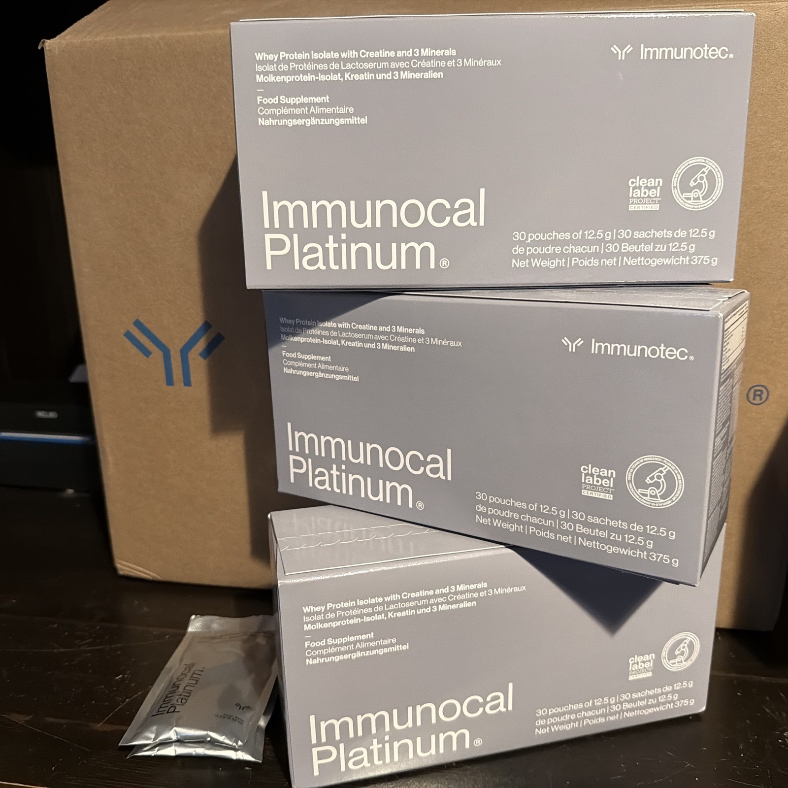 immunotec immunocal platinum 3 Boxes