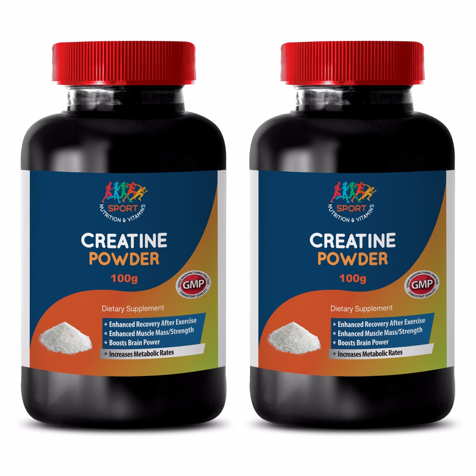 Creatine Powder 100g Enhanced Lean Muscle Mass & Strength Amino 3000 2B