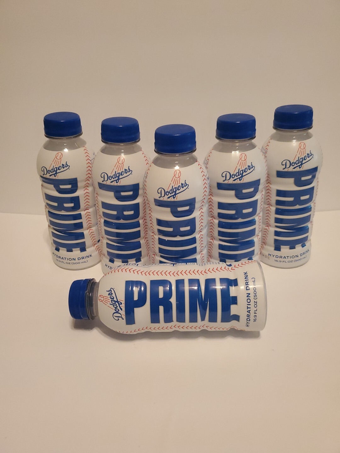 NEW LIMITED EDITION PRIME HYDRATION LA DODGERS EXCLUSIVE 1 16.9 FL OZ BOTTLE BUY