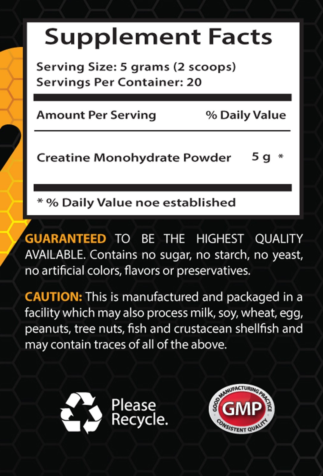 muscle gainer – CREATINE MONOHYDRATE POWDER 100g – mass gainer