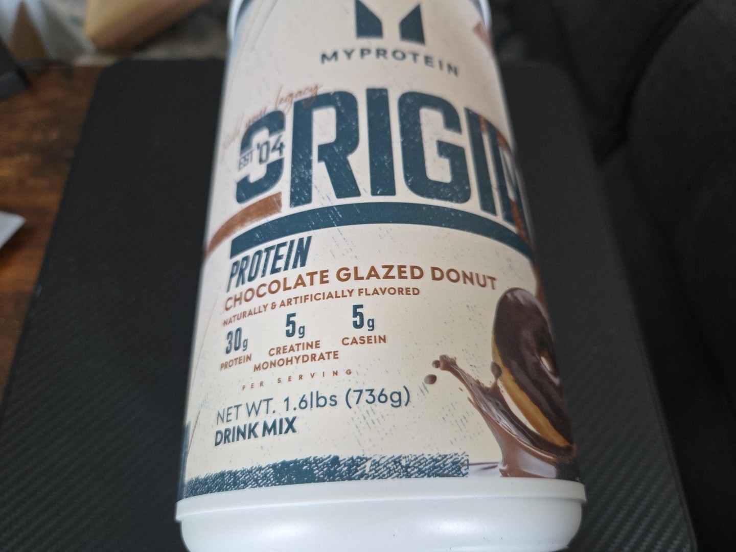 SEALED – MyProtein ORIGIN Protein Creatine – CHOCOLATE GLAZED DONUT – 1.6 Lbs.