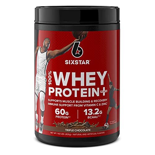 Six Star Whey Protein Powder Whey Protein Plus | Whey Protein Isolate & Pepti…