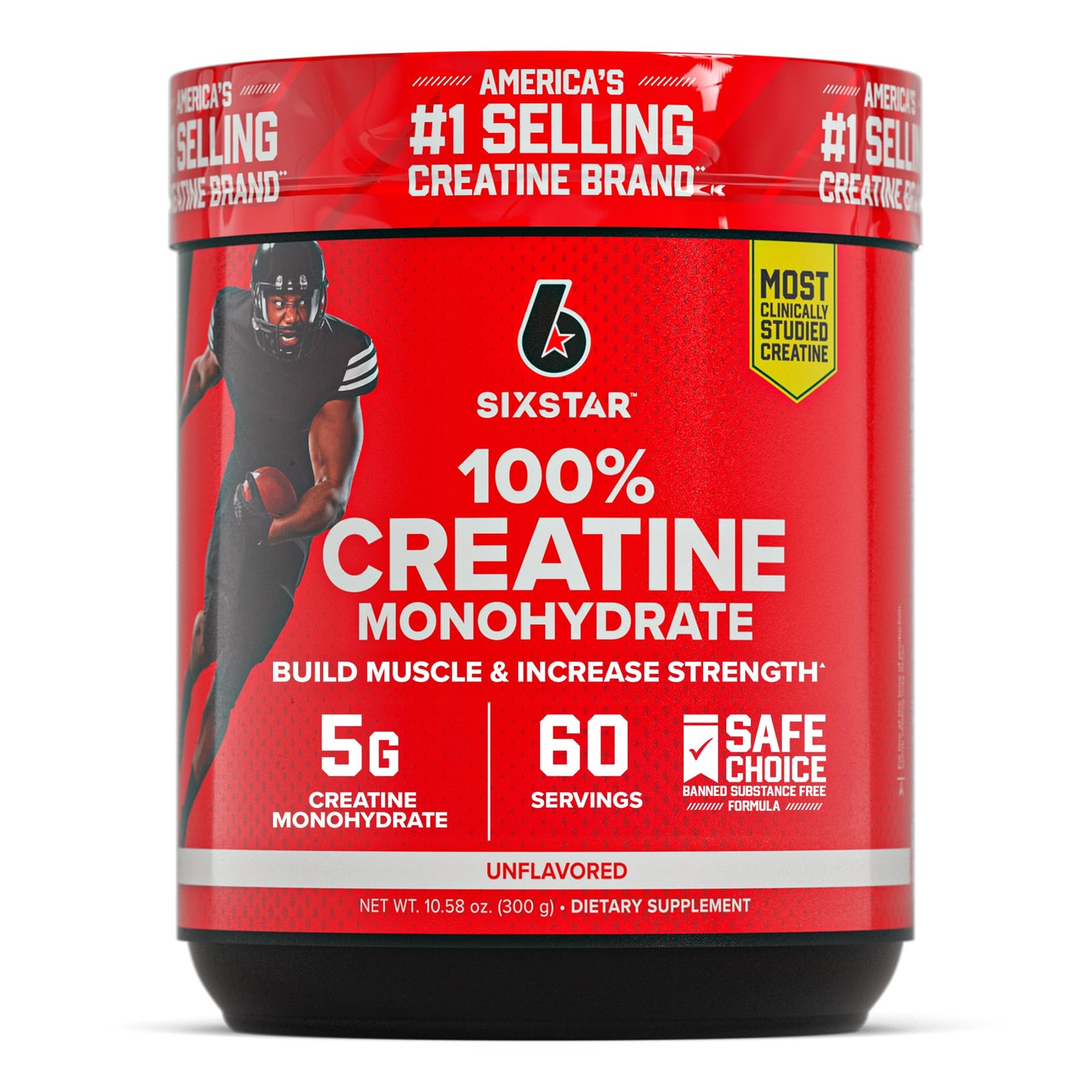 Creatine Monohydrate Powder Unflavored Micronized Supplement Muscle Strength 60