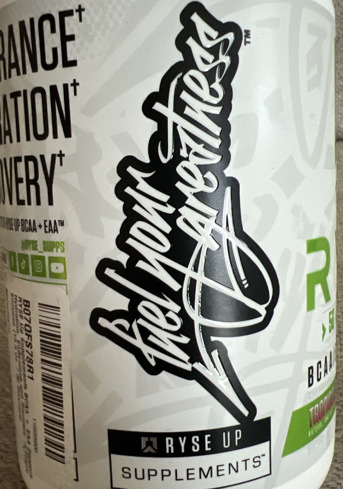 Ryse BCAA/EAA, Tropical Snocone, 13.3 oz (378 g) Amino Acids Sugar Free Exp 1/27