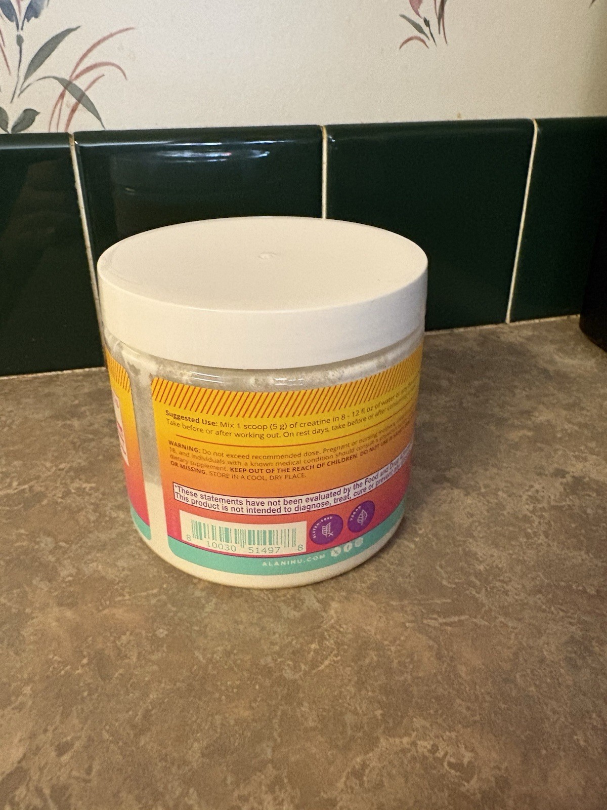 Alani Nu Creatine Powder Unflavored