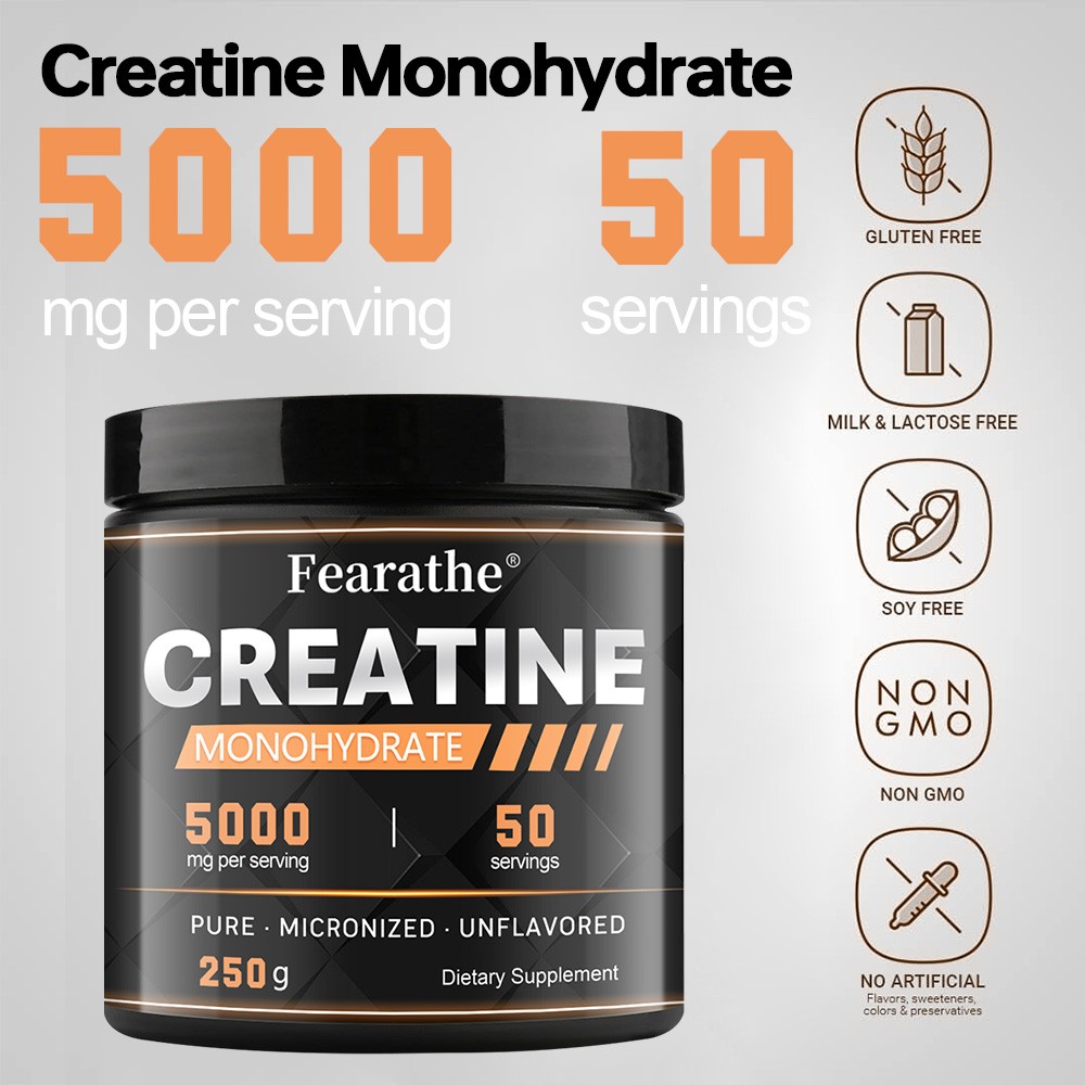 CREATINE Supplements Creatine Monohydrate powder PURE. MICRONIZED.UNFLAVORED