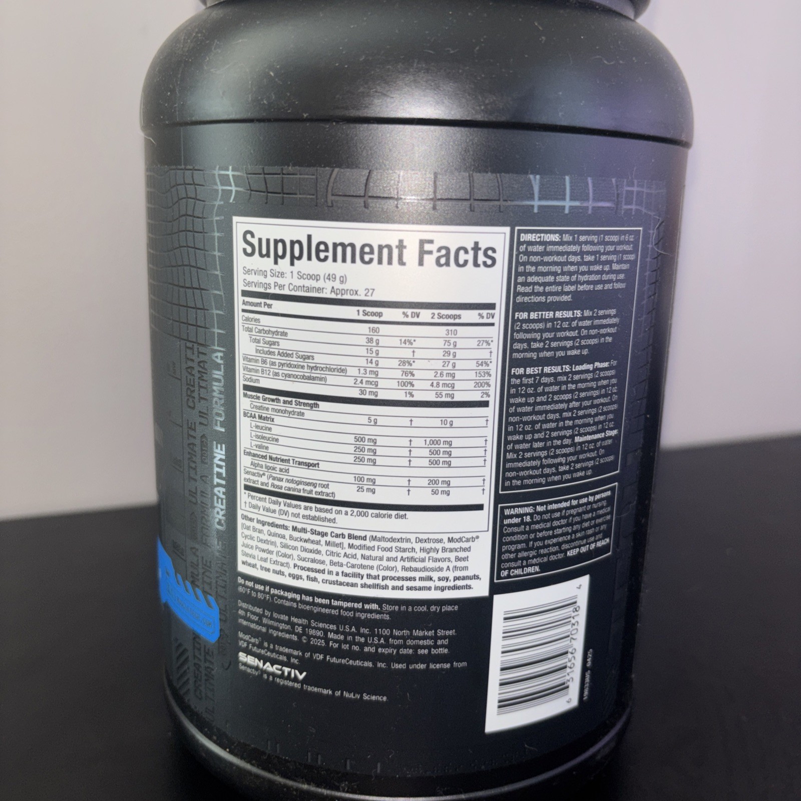 MuscleTech CELH3-003-FP-0-UK Creatine Powder Muscle Builder 3lb – Fruit Punch