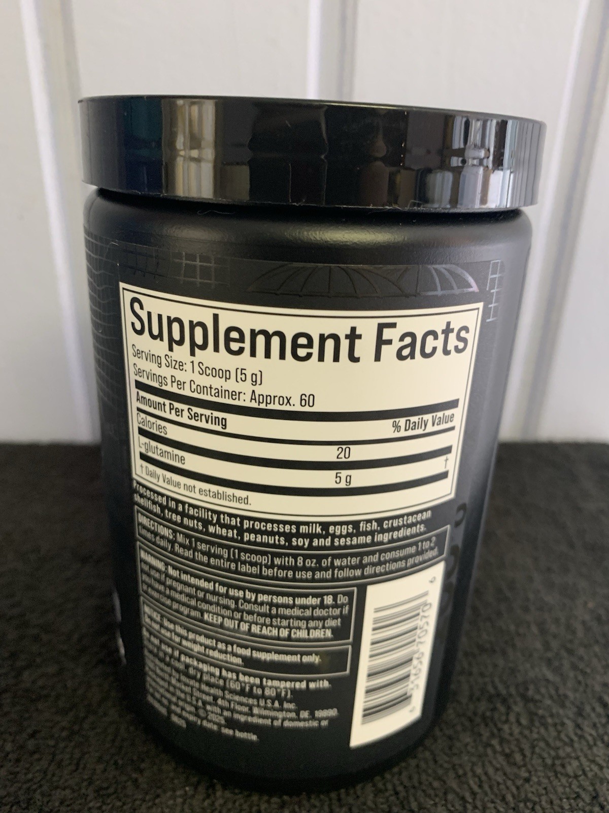 Platinum 100% Glutamine, Unflavored, 10.58 oz (300 g)