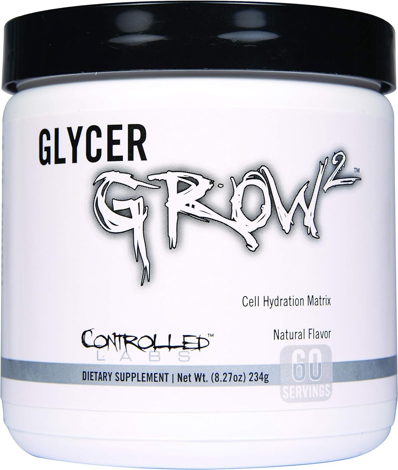 Controlled Labs Glycergrow Glycerol Pump Nitric Oxide Powder 60 Servings New