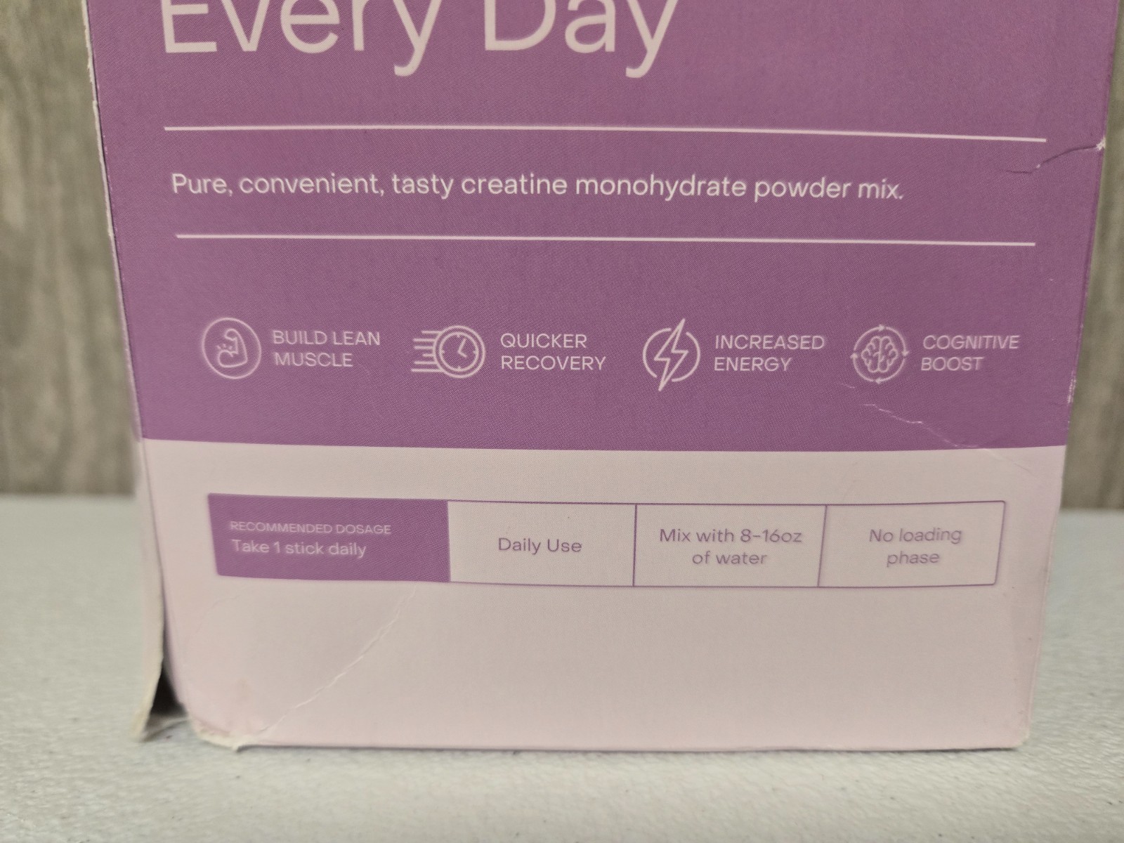 Create Creatine Monohydrate Powder Mixed Berry Dietary Supplement 30 sticks