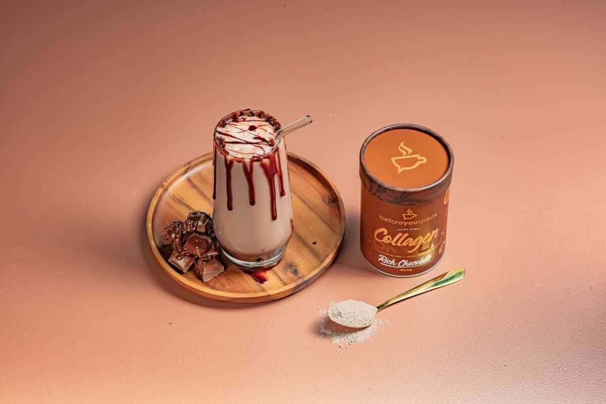 New Before You Speak Collagen Complex Rich Chocolate 200g
