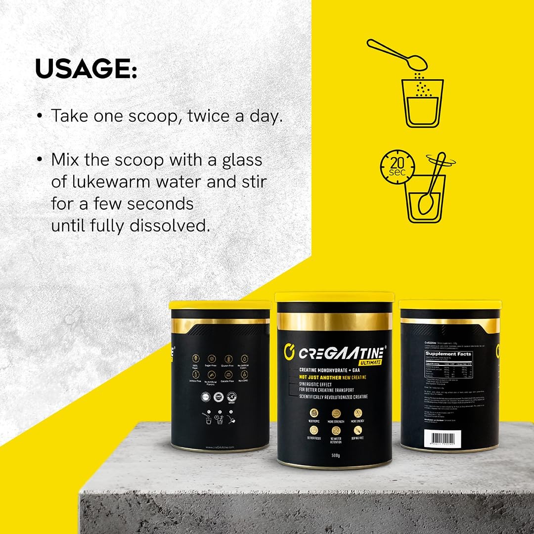 CreGAAtine Ultimate | 50% Higher Dosage in Bulk Pack | 1.1 Pound (Pack of 1)
